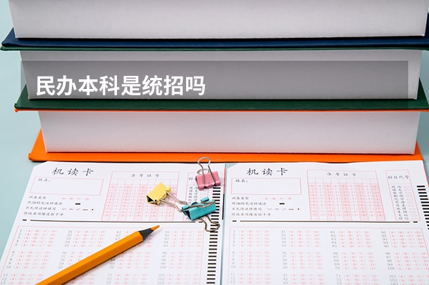 民办本科是统招吗