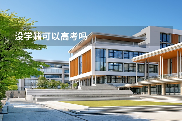 没学籍可以高考吗