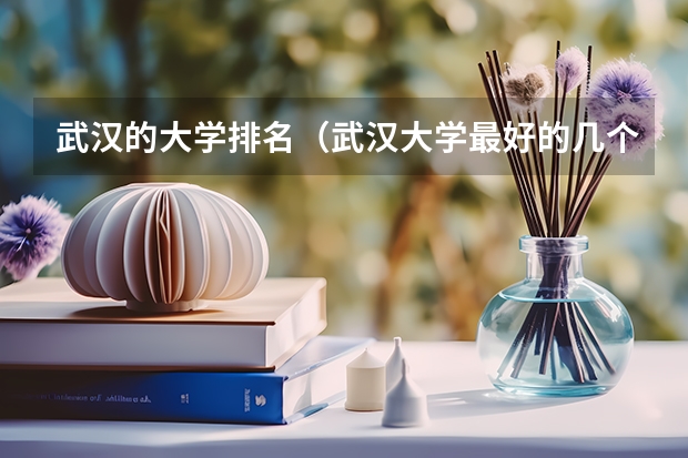 武汉的大学排名（武汉大学最好的几个专业）