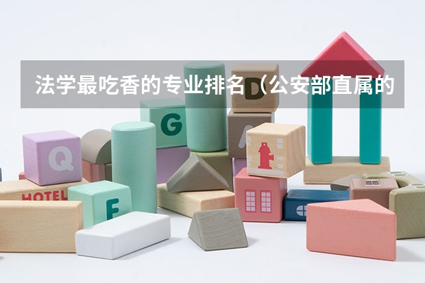 法学最吃香的专业排名（公安部直属的五所警校排名）